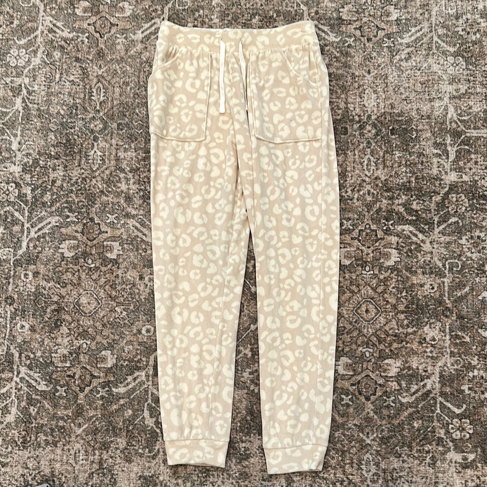 Cat and Jack girls XL 14/16 Leopard Print Jogger Pants